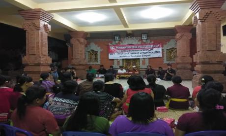 Sosialisasi Perda kota denpasar no.  1 tahun 2015