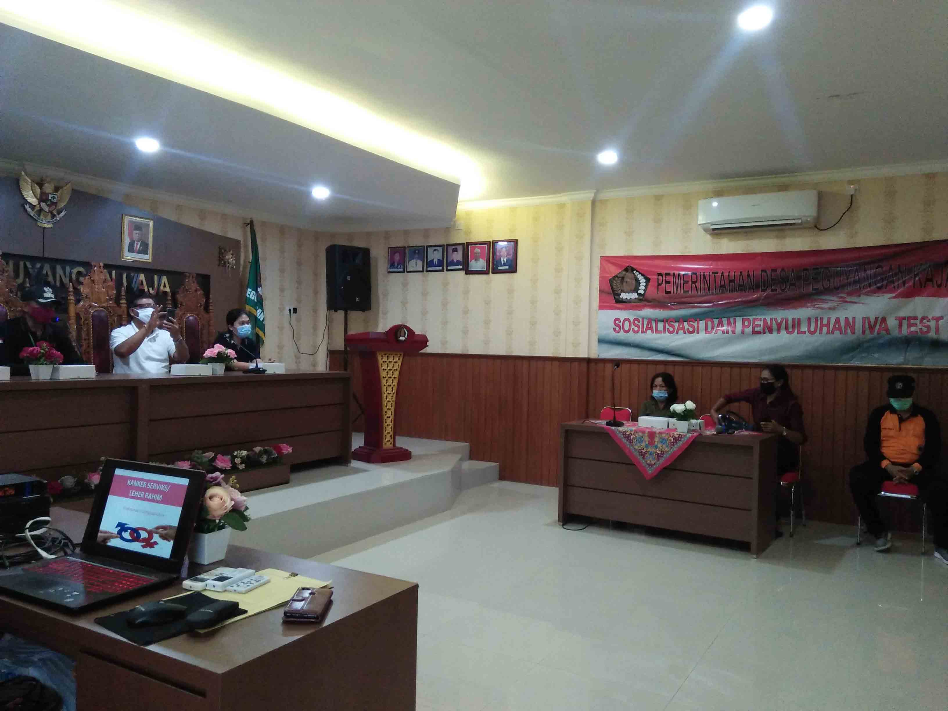 KEGIATAN PENYULUHAN DAN SOSIALISASI IVA TEST